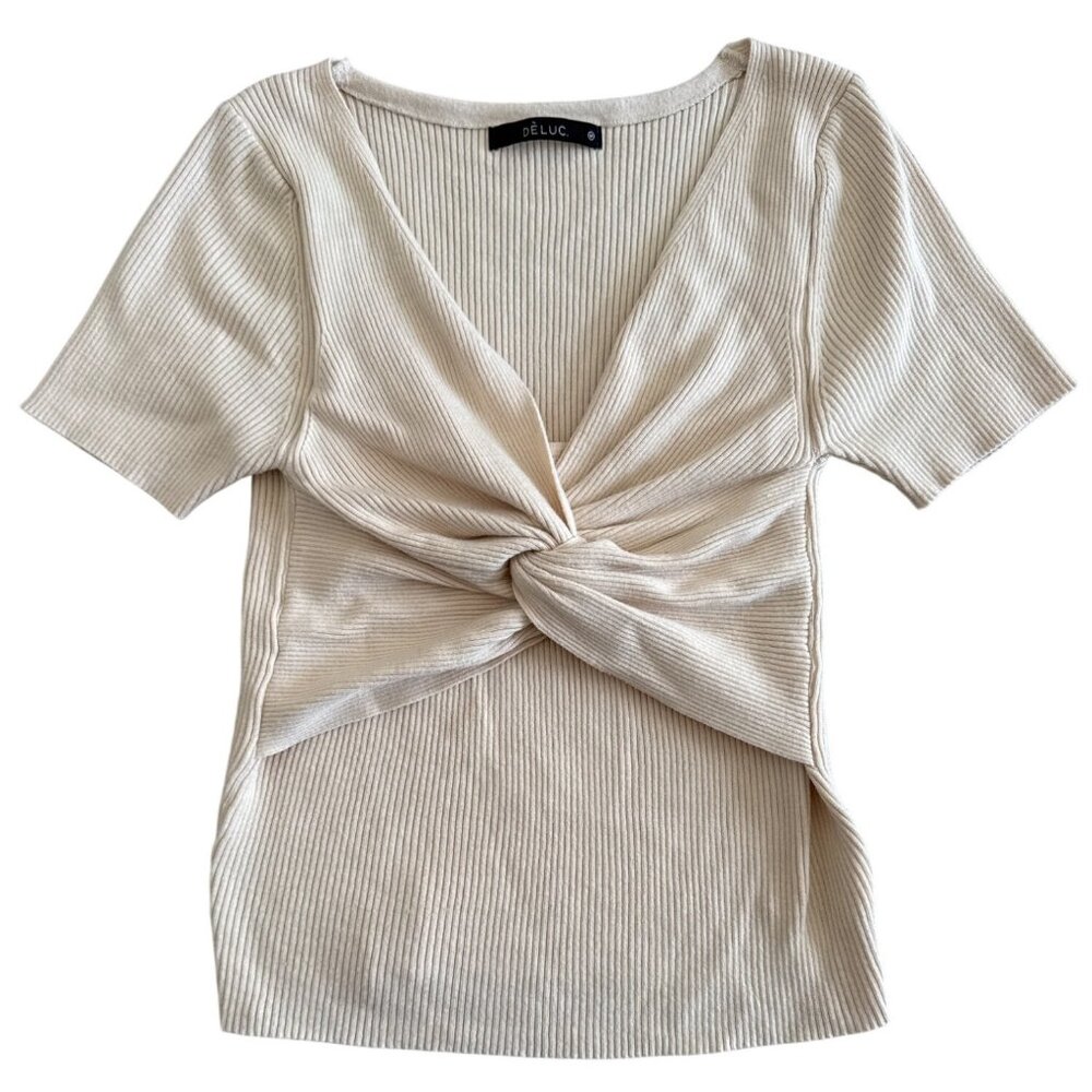 DÉLUC  Women's MODIGLIANI KNITTED TOP Size Medium